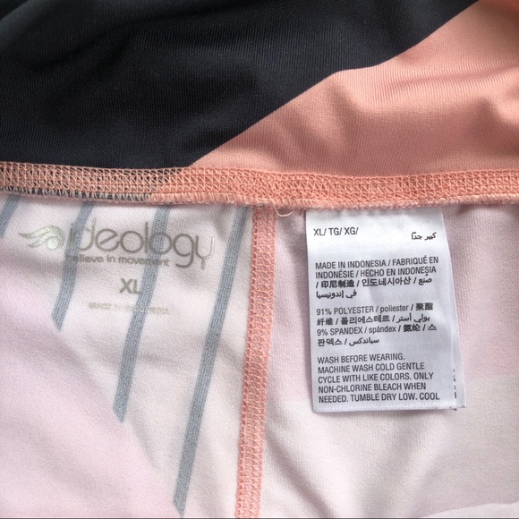 Ideology Macy’s Pink Geometric Print Leggings XL - Picture 6 of 8